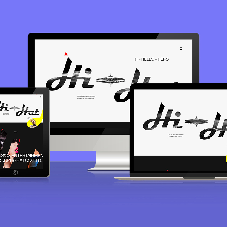 Hi-Hat Multilingual Responsive Website